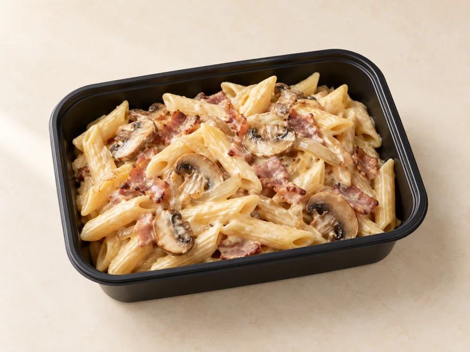 Bacon Mushroom Pasta